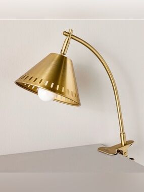 Hearth & Hand Magnolia Brass Clip Desk Light NIB